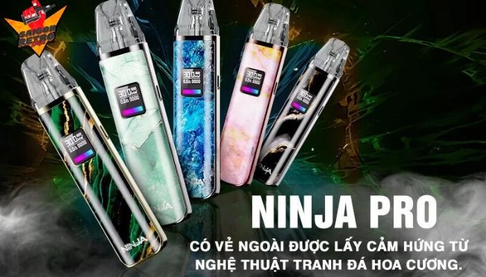 Ninja Pro Pod với 5 phiên bản màu độc đáo