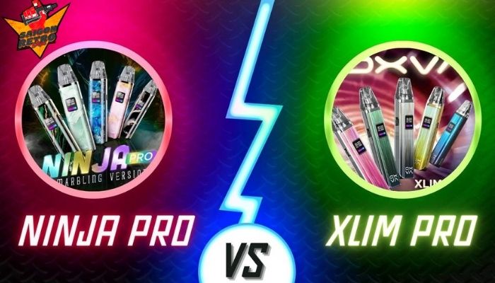 So sánh Ninja Pro và Oxva Xlim Pro