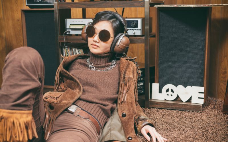 Kính mát Retro nữ
