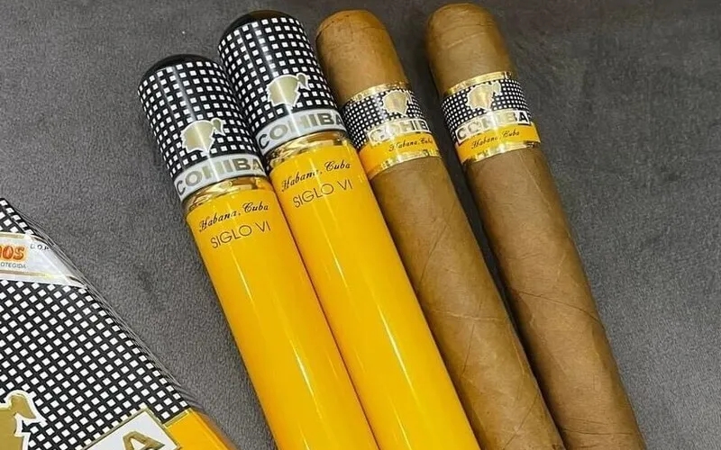 bao bì của xì gà Siglo 6