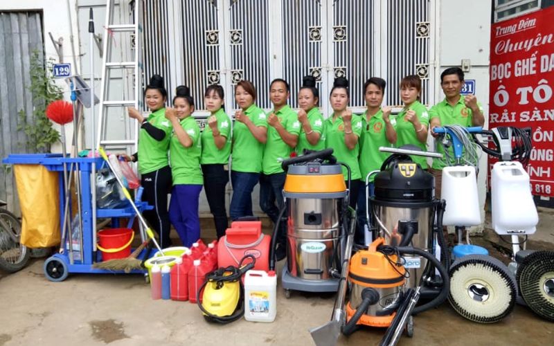 Vệ sinh Công nghiệp Không Gian Sạch