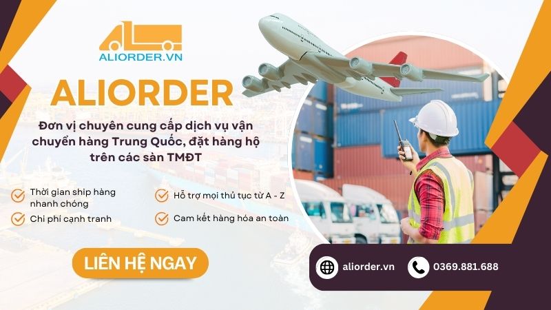 Công ty đặt hàng và vận chuyển Aliorder
