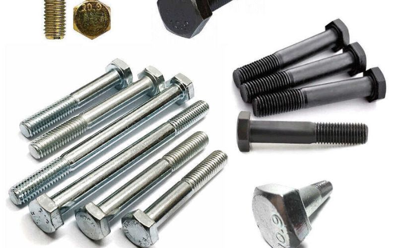 Phân loại bu lông lục giác theo vật liệu