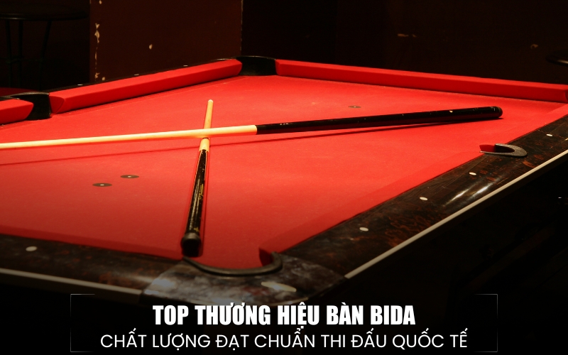 thương hiệu bàn bida