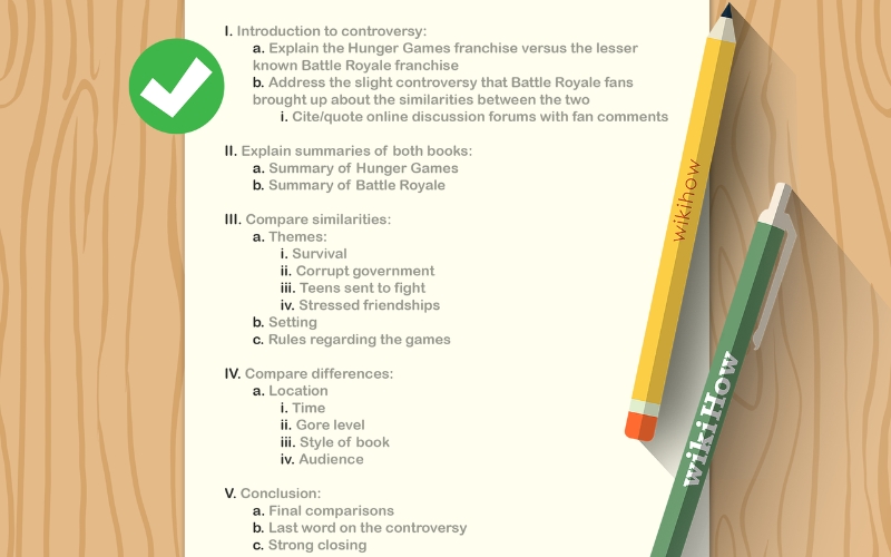 lập dàn ý rõ ràng