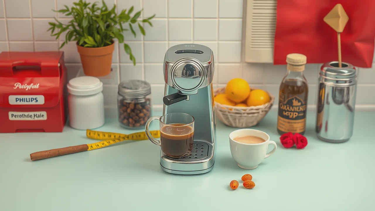 Máy Pha Cà Phê Philips Cho Góc Retro Tại Nhà